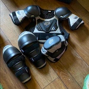 Toddler Fox s/m atv riding protective gear